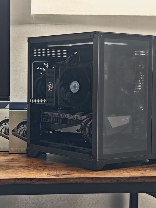 14-ядрен RTX 3080 / 32GB RAM / Intel 13500 / 512GB NVME Геймърски Компютър