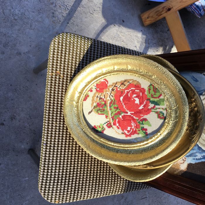 Четири броя вилерови гоблени в красиви остъклени рамки