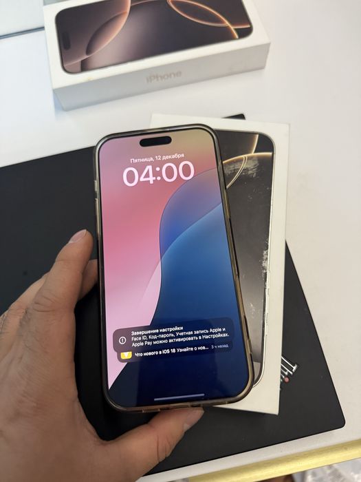 Iphone 16 pro max 256