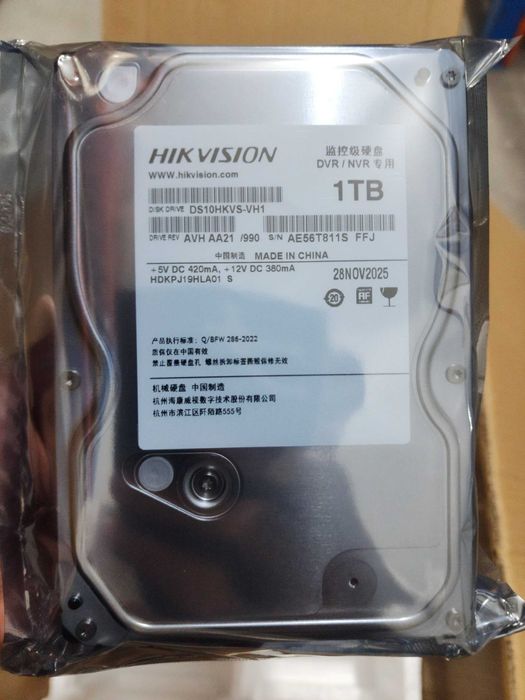 Hdd 1tb res Hikvision