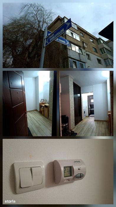 2 camere Exercițiu / Teilor , Decomandat / Centrală !