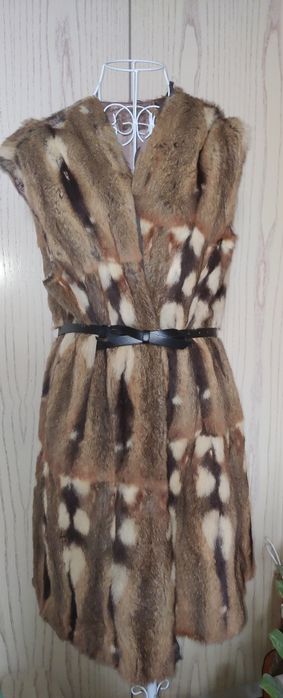 Vesta din blana naturala