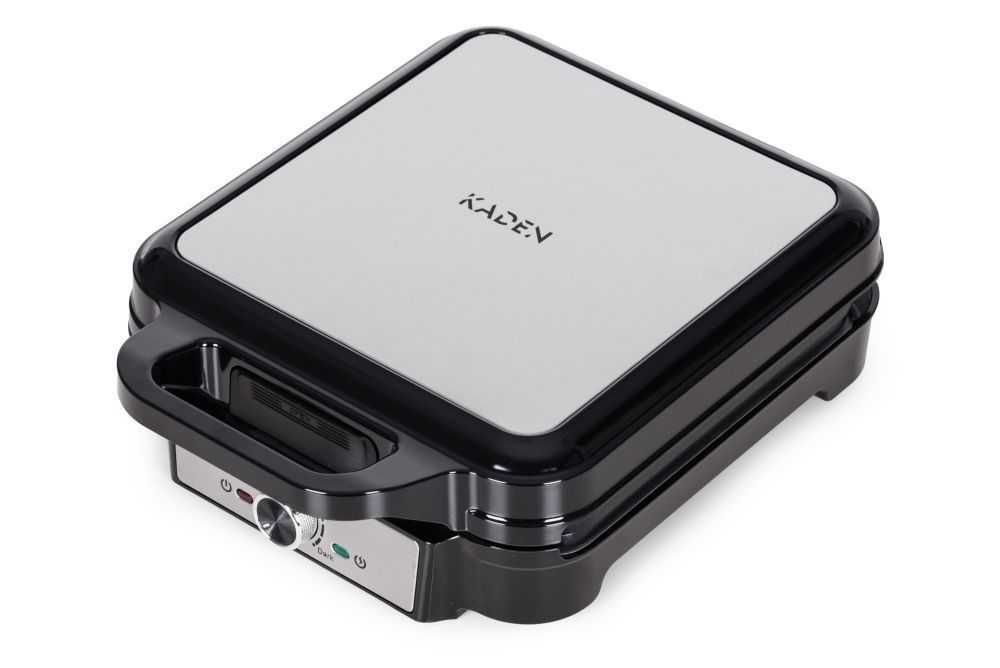 Уред за сандвичи 3в1 KADEN, 1200W, грил, тостер, черен, 28x35x10,5см