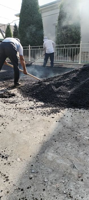 Asfaltlash va latok bardiyor