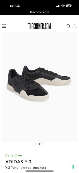Adidas Y-3 Yunu black 44
