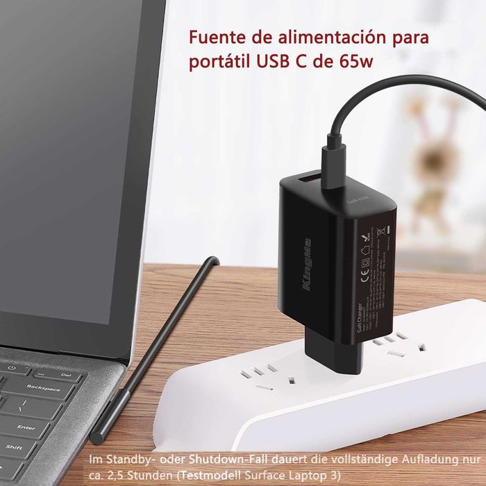 USB Cъс зарядно за лаптоп 65 W