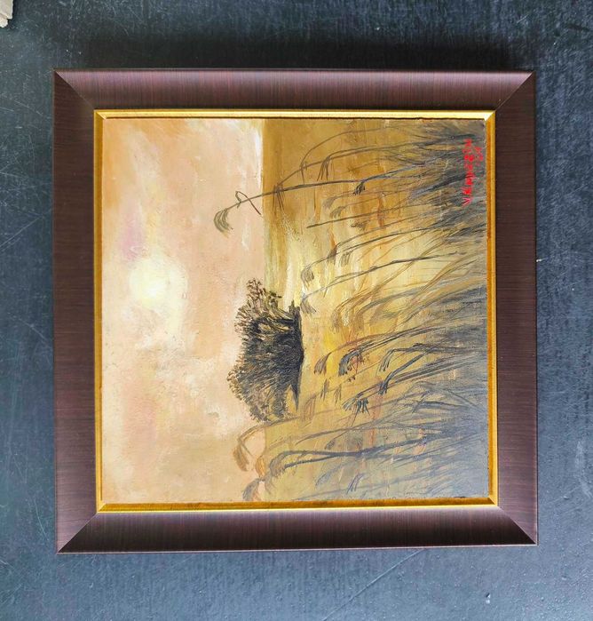 картини масло върху фазер, 20см Х 20см, различни сюжети