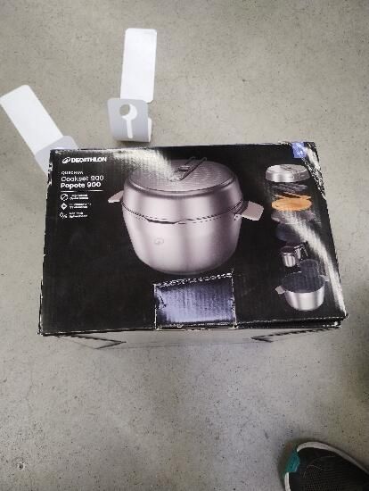 Set de gătit 900 camping din inox + - produs resigilat Decathlon