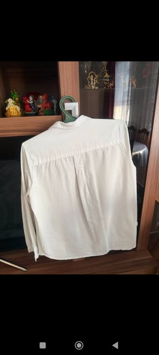 Рубашка белая б/у