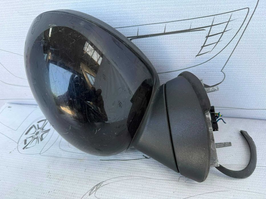 Oglindă Retrovizoare Stânga Electrică 5 Pini Mini One / Cooper R55 / R56 / R57 / R58 / R59 51162755637 / 2755637 2011 / [2006-2014] / (5B2)