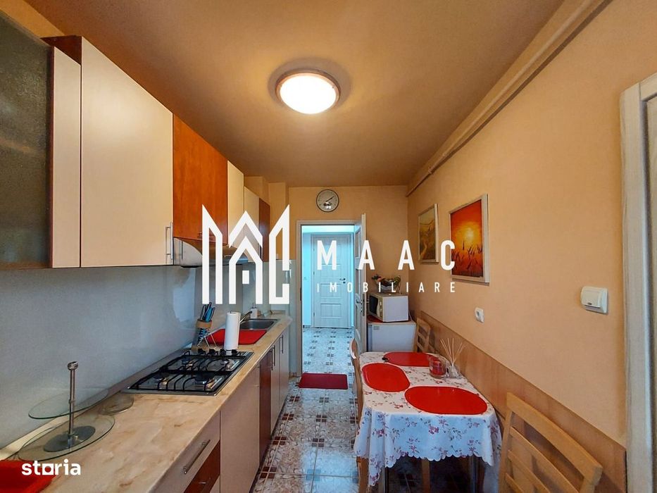 Apartament 2 camere decomandat | Ștrand, Sibiu | 50 mp, etaj 3, balcon