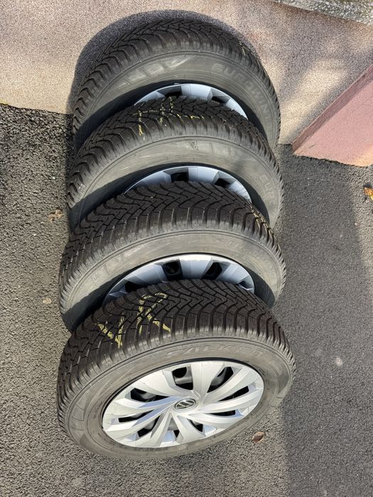 Roti iarna Falken 185/65 R15 88T jante otel VW 5x100