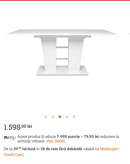 Masa extensibila Mobexpert