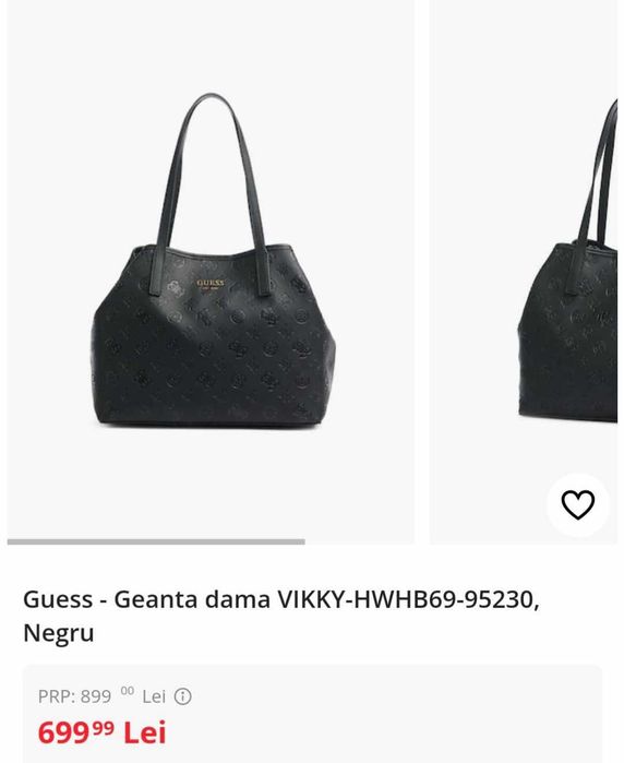 Poseta Guess comoda incapatoare originala