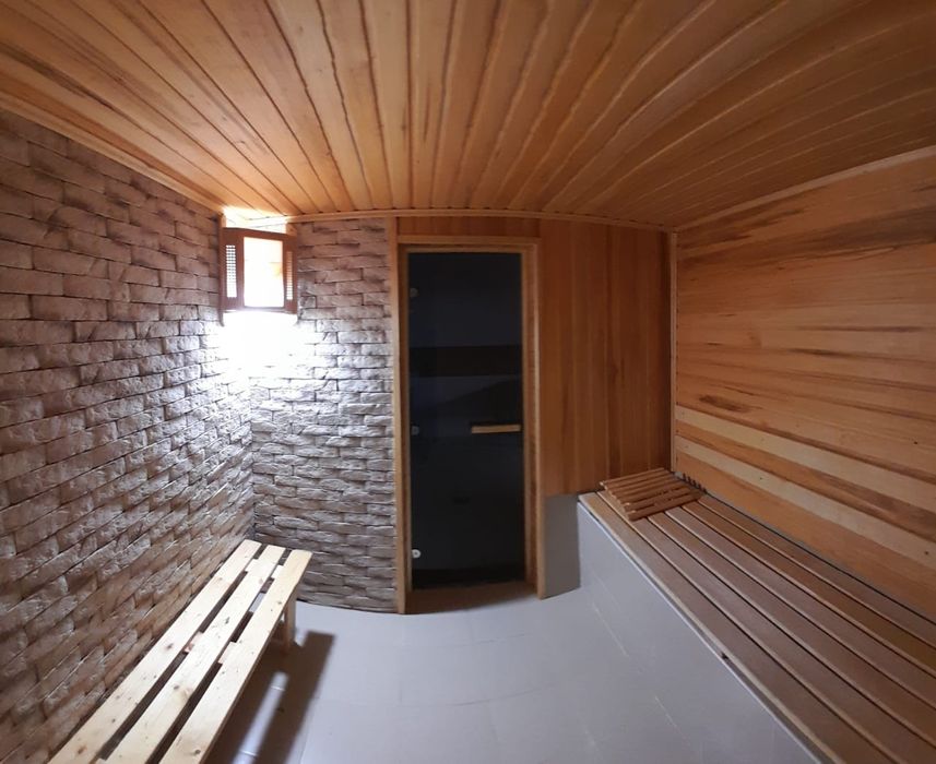 Сауна Водолей с бассейном