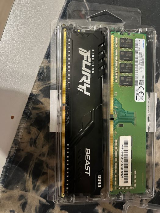 Оперативная память Kingston Fury Beast KF432C16BBK2