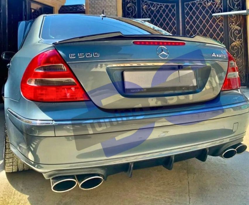 Диффузор Губа Бампер Пороги Мерседес w211