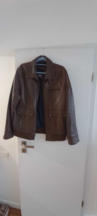 Jacheta bomber din piele Brice, L