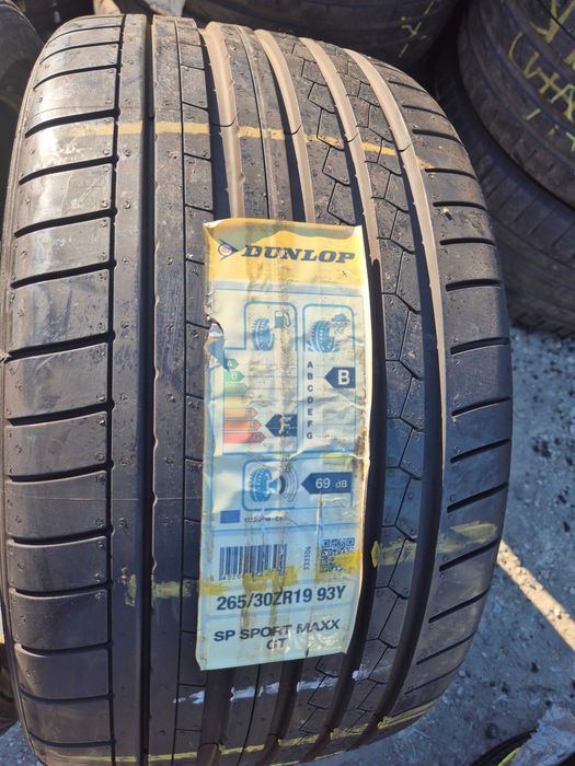 2 Anvelope de VARA - 265/30/19 - DUNLOP - NOI - DOT 2018 !