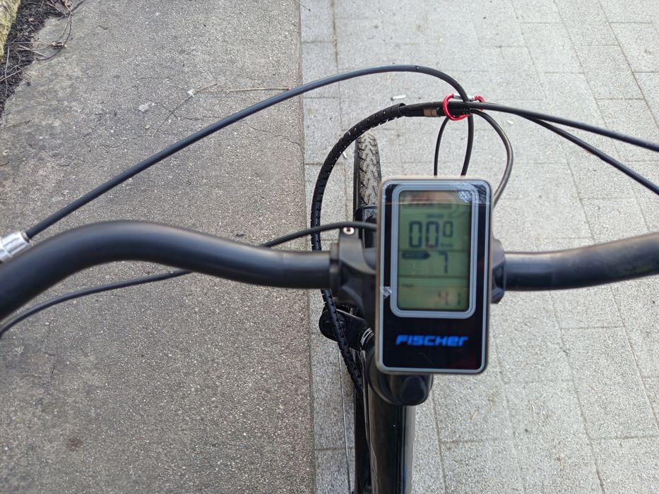 28цола електрически алуминиев велосипед  зарядно устрой дискови спира