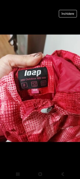 Salopeta impermeabila mărimea 104