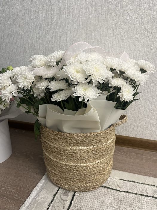 букет цветы красивые свежие