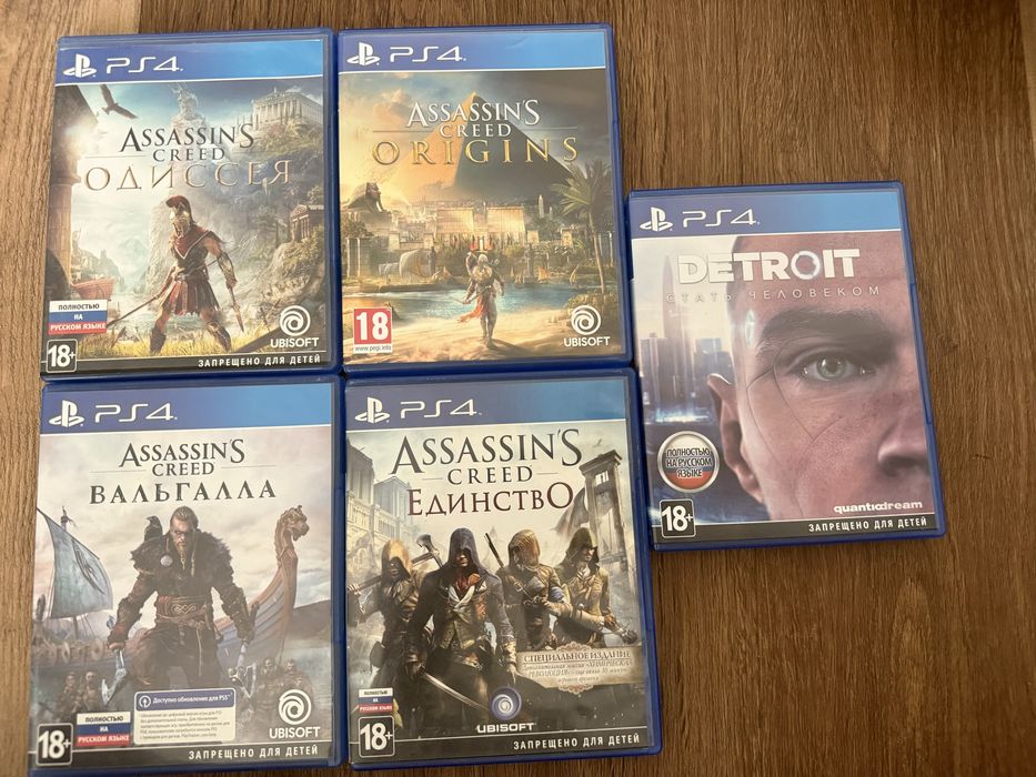 Игры на PS4 почтм новые