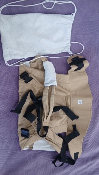 Эргорюкзак, slingoEmma,бежевый