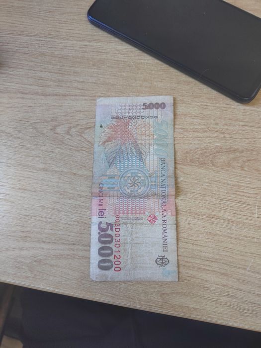 Bancnotă de 5000 de lei