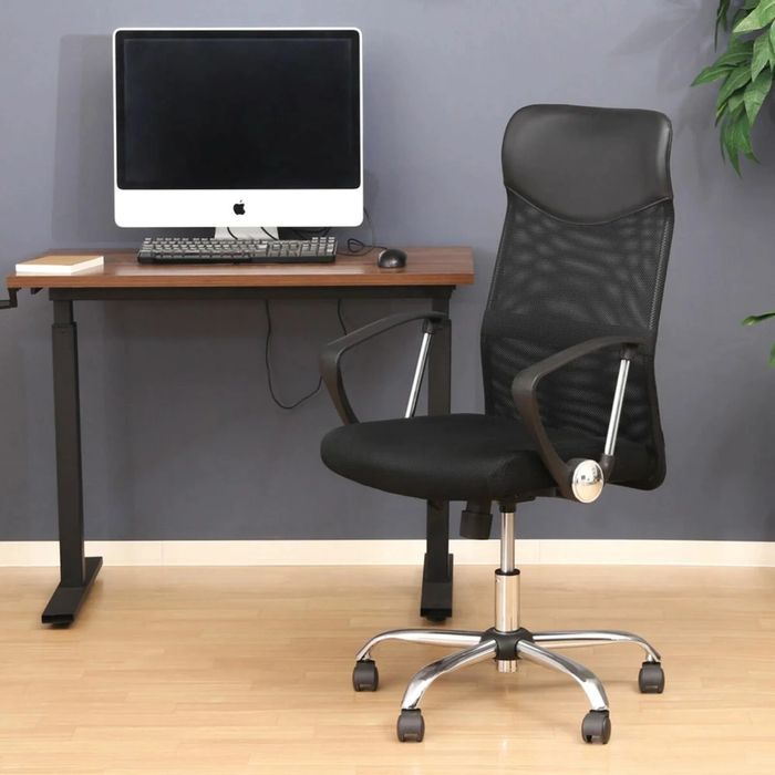 ПРОМО!!!  Стол за бюро - Въртящ се, Регулируем, Дишащ, Ергономичен