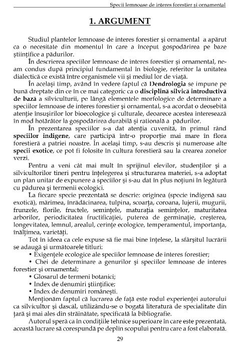 Carte Dendrologie 2016. Specii lemnoase de interes forestier ...