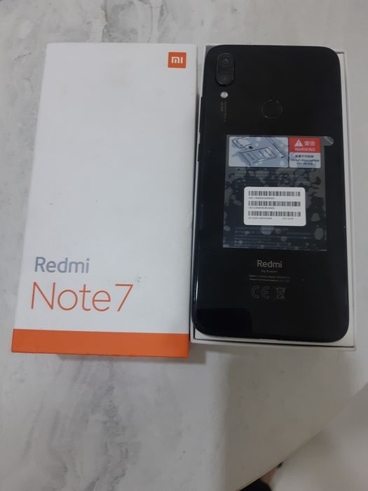 Redmi Note 7 ideal holatda. Zavodskoy holatda!!!