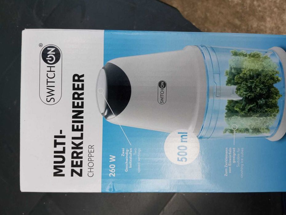 Maruntitor de legume Switch on