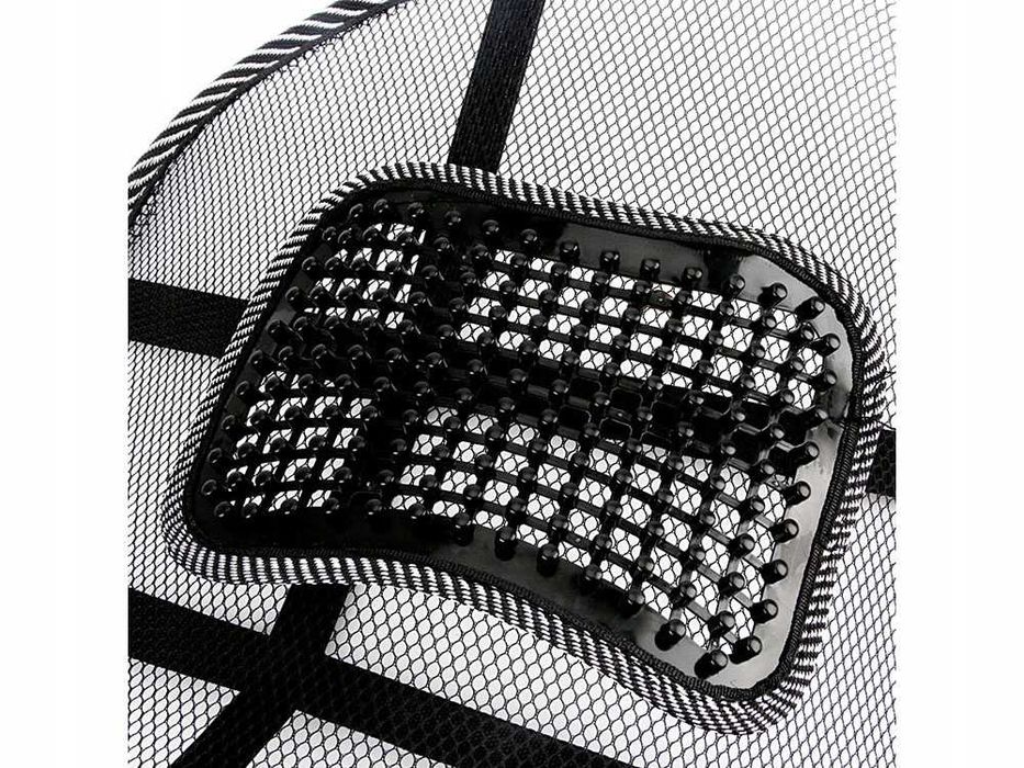 Suport lombar plasa mesh respirabil pentru birou sau masina 40x39 cm