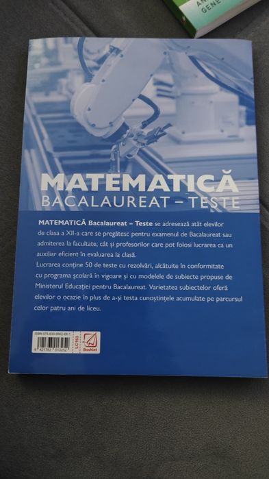 Teste matematică bacalaureat profil tehnologic m2