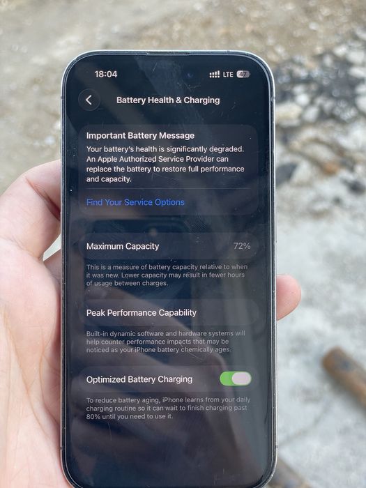 Iphone 14 pro 128 GB xotira