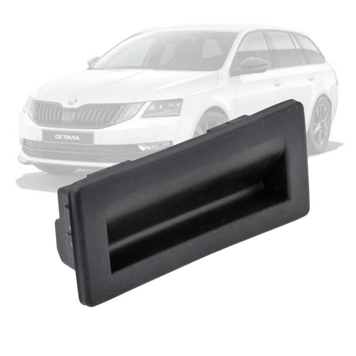 Бутон на дръжка за багажник AUDI SEAT SKODA VW 5E5827566B 3V0 827 566