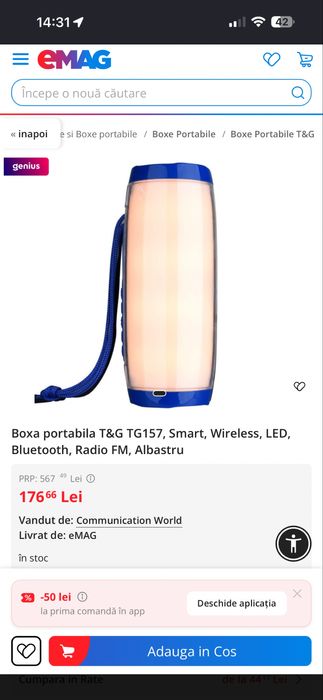 Boxa Portabila La Cutie