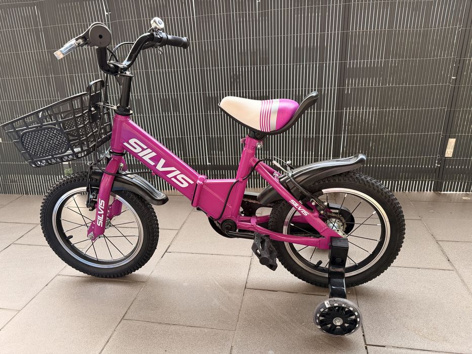 Bicicleta pliabila 14 inch Silvis 3-5 ani