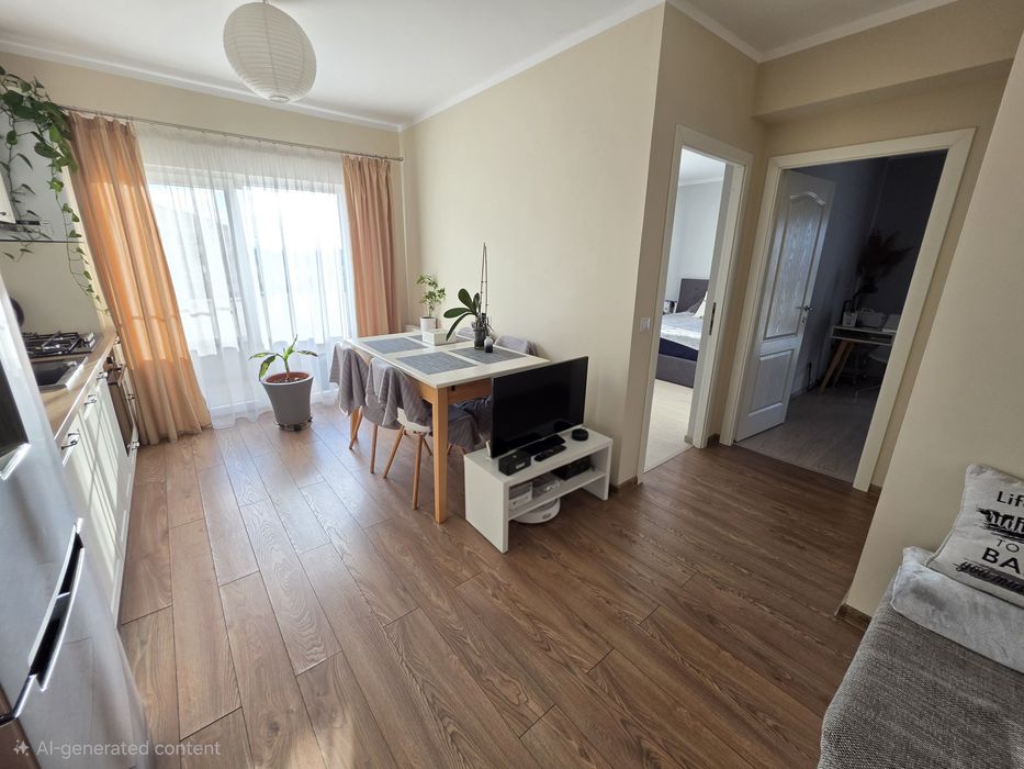 Proprietar vând apartament – 3 camere.  LIving cu bucătărie open  + 2 dormitoare
