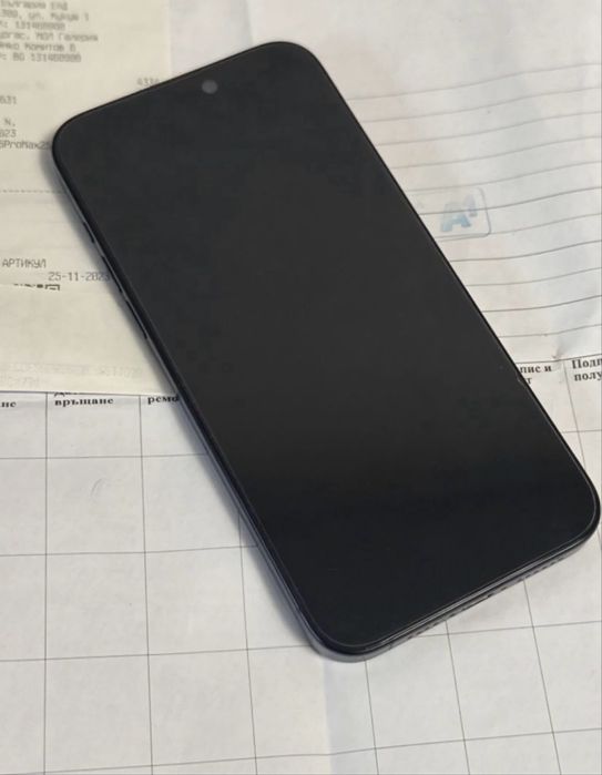 КАТО НОВ 256GB iPhone 15 Pro Max A1 Гаранция 2025 Blue | Син