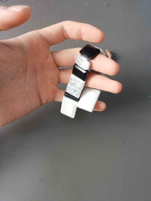 Чётки 2 в 1 из натурального камня и натуральных фиников