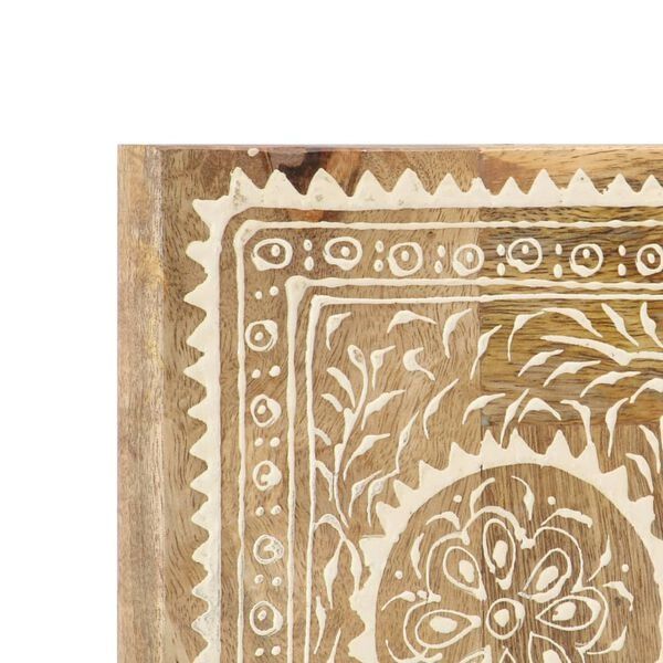 Огледало от масив мангово дърво 40х55см