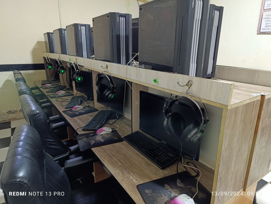 Ишлаб тургаг тайор бизнес 20 та компьютер жихозлари билан