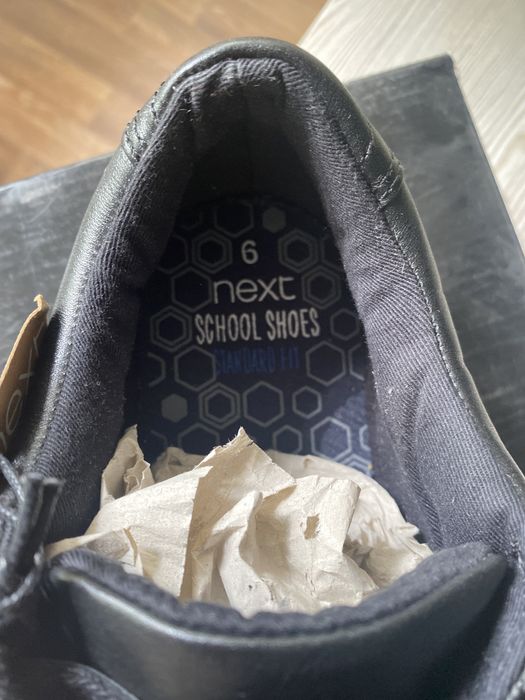Лоферы школьные мужские бренд Next