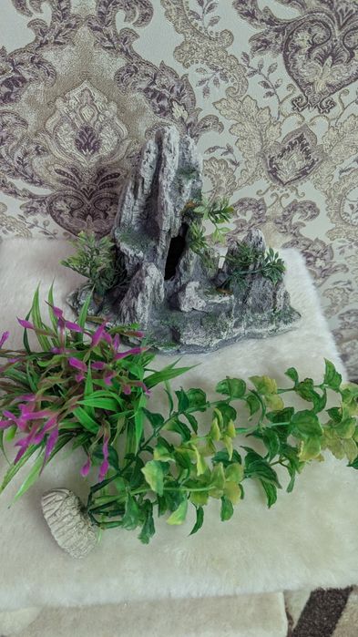 Декор для аквариума 3шт