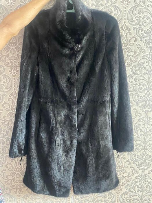 Шуба норковая длинная