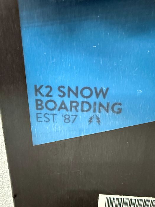 placa snowboard k2 est.87 L145cm