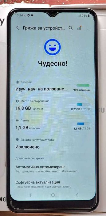 *ОТЛИЧЕН* Samsung Galaxy A03s 32/3 GB