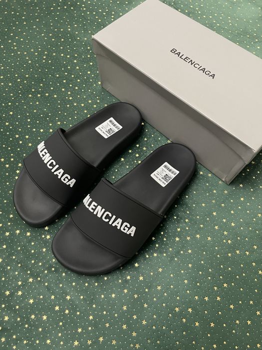 Balenciaga Pool Slide Black